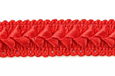 Тесьма декоративная "Самоса" 091, шир. 20 мм/уп. 33+/-1 м, цвет красный - купить в Миассе. Цена: 301.35 руб.