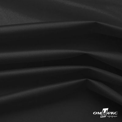 Курточная ткань Дюэл Middle (дюспо), WR PU Milky, Black/Чёрный 80г/м2, шир. 150 см - купить в Миассе. Цена 123.45 руб.