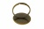 Заготовка для рукоделия металлическая фигурная для кольца 15мм - купить в Миассе. Цена: 7.44 руб.