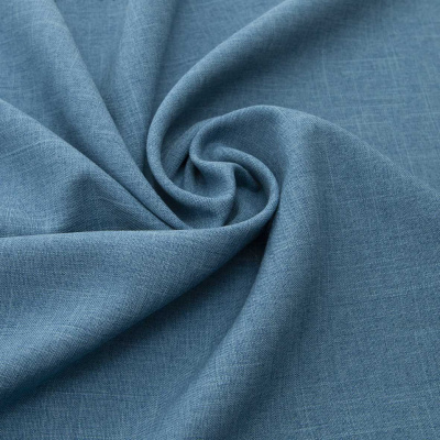 Ткань костюмная габардин "Меланж" 6107А, 172 гр/м2, шир.150см, цвет голубой - купить в Миассе. Цена 296.19 руб.