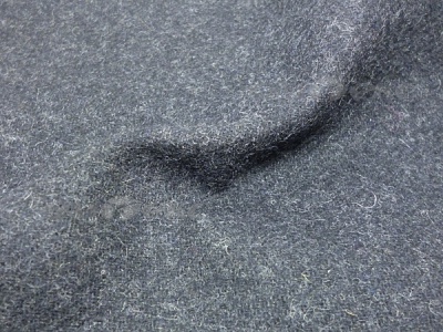 Ткань костюмная п/шерсть №2096-2-2, 300 гр/м2, шир.150см, цвет т.серый - купить в Миассе. Цена 517.53 руб.
