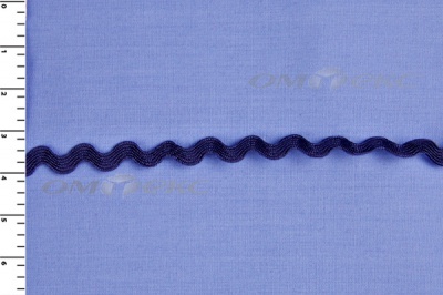 Тесьма плетеная "Вьюнчик"/т.синий - купить в Миассе. Цена: 48.03 руб.