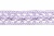 Тесьма кружевная 0621-1855, шир. 18 мм/уп. 20+/-1 м, цвет 107-фиолет - купить в Миассе. Цена: 466.97 руб.