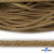 Шнур плетеный d-6 мм круглый, 70% хлопок 30% полиэстер, уп.90+/-1 м, цв.1074-бежевый - купить в Миассе. Цена: 588 руб.
