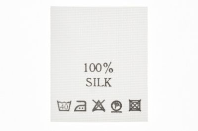 Состав и уход 100% Silk 200 шт - купить в Миассе. Цена: 232.29 руб.