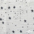 Ткань Муслин принт, 100% хлопок, 125 гр/м2, шир. 140 см, #2308 цв. 9 белый морская звезда - купить в Миассе. Цена 413.11 руб.