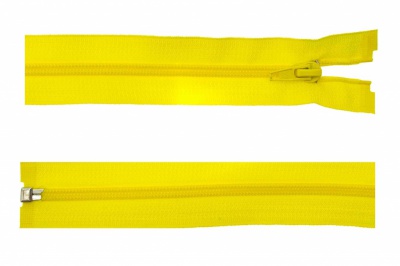 Спиральная молния Т5 131, 70 см, автомат, цвет жёлтый - купить в Миассе. Цена: 16.21 руб.