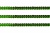Пайетки "ОмТекс" на нитях, SILVER-BASE, 6 мм С / упак.73+/-1м, цв. 4 - зеленый - купить в Миассе. Цена: 484.77 руб.