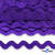 Тесьма вьюнчик 0381-0080, 8 мм/упак.33+/-1м, цвет 9530-фиолетовый - купить в Миассе. Цена: 107.26 руб.