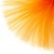 Фатин матовый 16-127, 12 гр/м2, шир.300см, цвет оранжевый - купить в Миассе. Цена 96.31 руб.