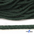 Шнур плетеный d-6 мм, 70% хлопок 30% полиэстер, уп.90+/-1 м, цв.1083-тём.зелёный - купить в Миассе. Цена: 588 руб.