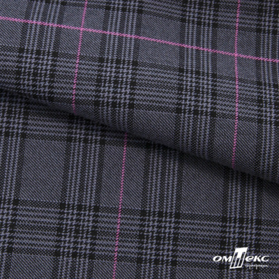 Ткань костюмная "Клер" 80% P, 16% R, 4% S, 200 г/м2, шир.150 см,#7 цв-серый/розовый - купить в Миассе. Цена 412.02 руб.