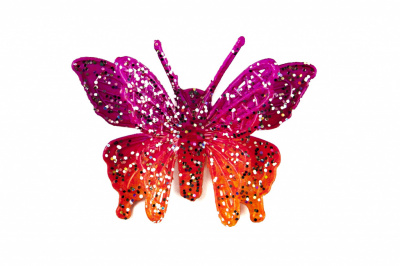 Бабочка декоративная пластиковая #10 - купить в Миассе. Цена: 7.09 руб.