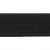 Резинка 25 мм Тканая, 13,75 гр/п.м, (бобина 25 +/-0,5 м) - черная  - купить в Миассе. Цена: 11.67 руб.