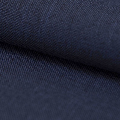 Ткань костюмная габардин "Меланж" 6095B, 172 гр/м2, шир.150см, цвет т.синий/Navy - купить в Миассе. Цена 284.20 руб.