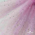 Сетка Фатин Глитер Спейс, 12 (+/-5) гр/м2, шир.150 см, 16-12/розовый - купить в Миассе. Цена 202.08 руб.