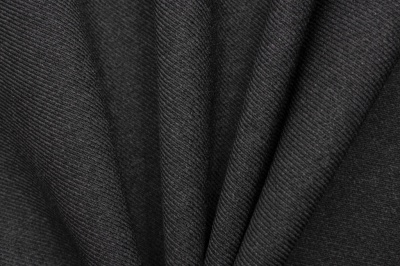Ткань костюмная 25505 2003, 265 гр/м2, шир.150см, цвет т.серый - купить в Миассе. Цена 418.73 руб.