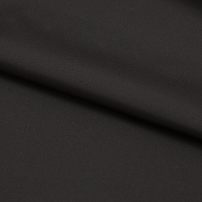 Курточная ткань Дюэл (дюспо), PU/WR/Milky, 80 гр/м2, шир.150см, цвет чёрный - купить в Миассе. Цена 141.80 руб.