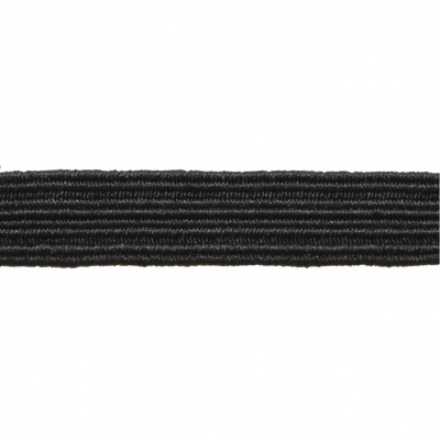 Резинка продежка С-52, шир. 7 мм (20 шт/10 м), цвет чёрный - купить в Миассе. Цена: 1 338.93 руб.