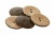 Деревянные украшения для рукоделия пуговицы "Кокос" #2 - купить в Миассе. Цена: 33.11 руб.